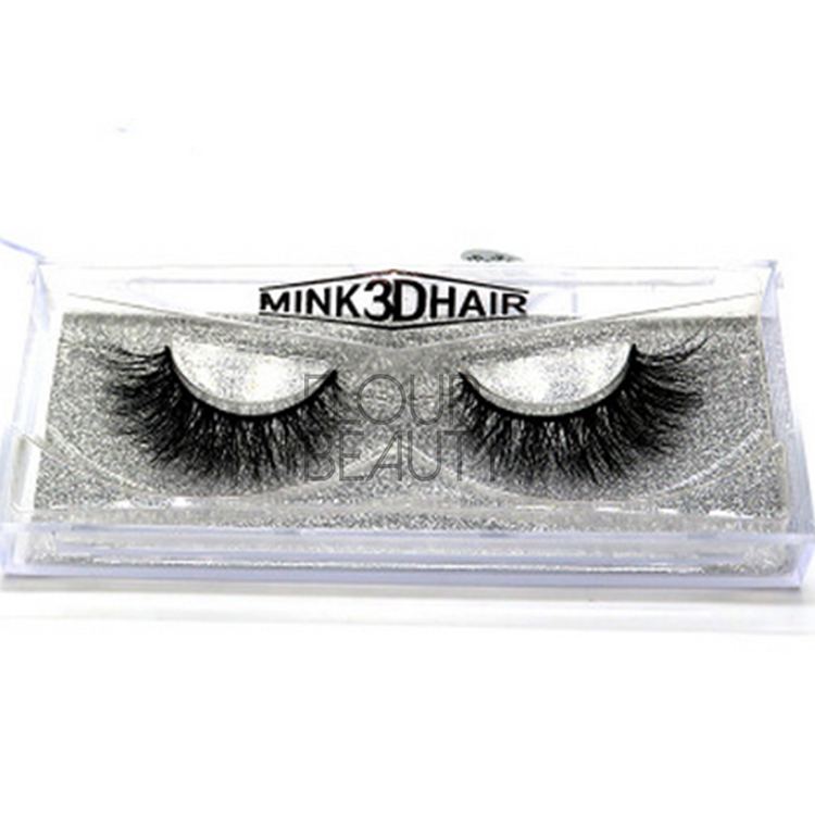 Wispy 3D mink natural fake lashes China wholesale EA70